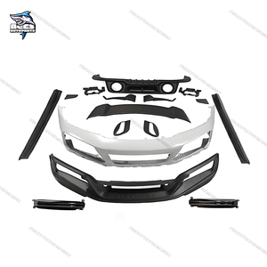 Kit carrosserie en fibre de carbone sèche Tec Art Style pour <span class=keywords><strong>Porsche</strong></span> <span class=keywords><strong>911</strong></span> 992 Turbo S 2020+ Pare-chocs avant Diffuseur arrière Jupes latérales Spoiler Kit carrosserie - Product Image 2