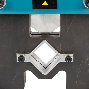 Thủy lực vuông ống góc sắt máy cắt cắt chết 50 mạ kẽm sắt ống điện đấm góc thép cắt chết - Product Image 6