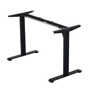 <span class=keywords><strong>Escritorio</strong></span> de pie ergonómico de acero eléctrico de doble motor, cómodo y moderno, <span class=keywords><strong>escritorio</strong></span> de oficina para ordenador sentado ajustable en altura automática blanca - Product Image 5
