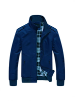 Veste coupe-vent décontractée à la mode pour hommes, vêtements d'extérieur minces pour le printemps, l'automne et l'hiver, nouveau manteau Ho avec fermeture éclair et logo à l'avant