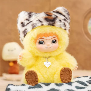 WAKUKU Plush Party Series Blind Box Figurine en peluche mignonne à collectionner Poupée <span class=keywords><strong>de</strong></span> présentation Cadeau Polyester Unisexe Tous âges - Product Image 3