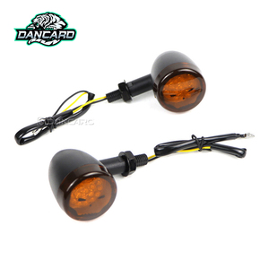 DANCARO moto LED clignotants indicateurs rétro universel <span class=keywords><strong>clignotant</strong></span> pour <span class=keywords><strong>Harley</strong></span>-<span class=keywords><strong>Davidson</strong></span> XL883N fer 883 XL1200 - Product Image 1
