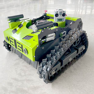 Cortacésped controlado a distancia tipo pista adecuado para todo terreno deshierbe trituración de hierba multifuncional - Product Image 1