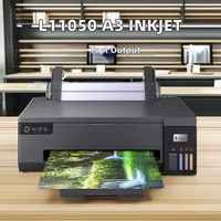 Nueva Impresora de Inyección de Tinta de Sublimación CMYK de Alta Velocidad Tamaño A3, Actualización de L1300, Motor de Impresión de Etiquetas de 4 Colores, L11050 L11058, A5