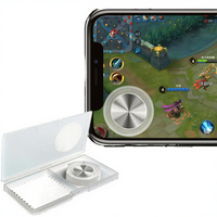Joystick mobile VSuRing avec ventouses pour jeux FPS mobiles, compatible avec les écrans tactiles ultra-fins, iPhone/Xperia/tablettes Android