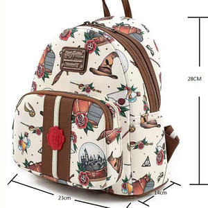 Mochila Loungefly de <span class=keywords><strong>Harry</strong></span> <span class=keywords><strong>Potter</strong></span> para Mujer, Bolso de Hombro con Doble Correa, Mochila de Ocio para Niños, Regalo - Product Image 2