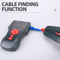 Probador de Cables de Red Multifunción NF-8601W, RJ45, RJ11, BNC, POE, PING, Prueba de Interferencia, Rastreador de Cables de Red