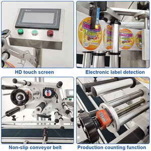 Machine d'application d'étiquettes pour flacons en verre de 10 ml, petite, à tête plate, pour les coins des cartes, ORME - Product Image 4