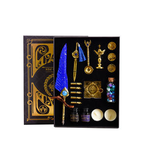 Wowei Genshin Impact - Juego de Plumas de Tinta a Base de Agua con Caja de Regalo de Sello de Cera, Regalo de Cumpleaños, Juego - Product Image 4