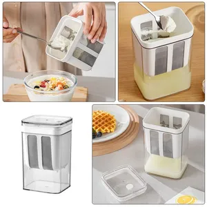 Filtre en acier inoxydable pour yaourt grec écologique <span class=keywords><strong>Metka</strong></span>, pour la séparation du lactosérum, séparateur d'humidité pour le fromage, passoires - Product Image 5