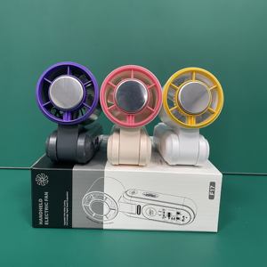 Vente chaude Affichage Numérique Pliable Glace Refroidissement USB Rechargeable Haute Vitesse Refroidissement Froid pour L'été En Plein Air Mini Ventilateur De Poche - Product Image 6