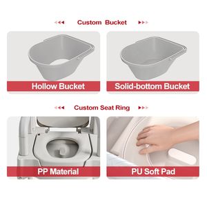 <span class=keywords><strong>Chaise</strong></span> <span class=keywords><strong>de</strong></span> toilette portable en gros <span class=keywords><strong>pour</strong></span> personnes âgées et handicapées - Product Image 4