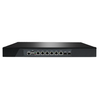 6 Lan Router Pc Mini Precio De B75 B85 Z87 jaringan 10gbe pfsense alat Coreboot Bios Intel Core I3 I5 I7 1U Firewall Sfp Cpu