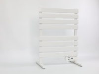 Calentador de Toallas Eléctrico Portátil de Aluminio HOPE T400-6, Garantía de 2 Años, Diseño Moderno, Uso Doméstico y Hotelero, Temporizador, Montaje en Pared