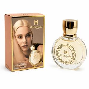 Elegante MERYAM Lussuoso Profumo Moderno Eau De Parfum 30ml Fragranza Orientale a Lunga Durata per Donne Bottiglia in Vetro Ritratto di Donna con Pesca Regalo - Product Image 2