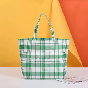 Bolsas de Almacenamiento de Lona Laminada de PP Reutilizables con Logotipo Personalizado, al por Mayor, Baratas, Bajo MOQ, con Logotipo Impreso Personalizado, Duraderas - Product Image 3