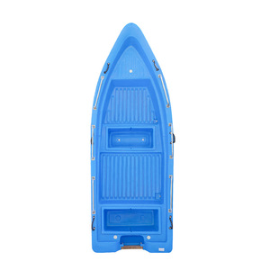 Bote de Pesca de Plástico de 4.3M con Motor Fuera de Borda, Embarcación para Pesca Marina, Diseño Duradero - Product Image 1