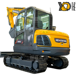 รถขุดไฮดรอลิกขนาดเล็ก Hengwang HW60 6 ตัน มาตรฐาน CE EPA พร้อมราคาโรงงาน มีสินค้าในสต็อกพร้อมขาย - Product Image 3