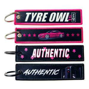 Personalized <b>Custom</b> Design Printing Fabric Gifts Keychains Sublimation Printed Keychain Woven Jet Tags Anime <b>Key</b> Tag - Product Image 1