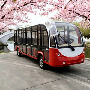 Autobús Eléctrico ZOWN para Recorridos Turísticos, Diseño de Carrocería Abierta/Cerrada, Cero Emisiones, 8-23 Asientos Confortables, 2 Años de Garantía, para Parques de Atracciones y Zoológicos - Product Image 1