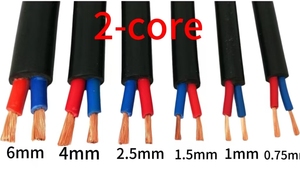 <span class=keywords><strong>Cable</strong></span> flexible de núcleo de cobre RVV, <span class=keywords><strong>2</strong></span> 3 4 <span class=keywords><strong>5</strong></span> Core 0,75 1 1,<span class=keywords><strong>5</strong></span> <span class=keywords><strong>2</strong></span>,<span class=keywords><strong>5</strong></span> 4 6 <span class=keywords><strong>mm</strong></span> <span class=keywords><strong>Cable</strong></span> y <span class=keywords><strong>cable</strong></span> de alimentación de la H05VV-F - Product Image 3