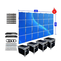 Pantalla LED Gigante para Interiores y Exteriores de 500x500 mm, Fondo de Escenario, Video Wall LED P2.6-P4.81, Resolución 8K, IP65 Impermeable, Pantalla LED sin Costuras