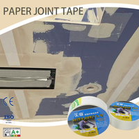 Rubans adhésifs blancs pour joints de cloisons sèches, ruban adhésif pour joints de plâtre, ruban adhésif pour panneaux de gypse