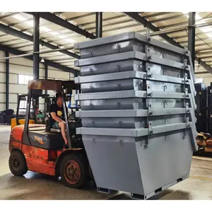 Australia New Zealand Standard Waste Management Steel Skip Recycle Marrell Flat Pack Skip Bin