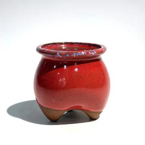 Macetas de cerámica para decoración de escritorio y oficina en línea, macetas suculentas para interior/exterior, maceta de jardín, Cactus, hoteles grandes y pequeños de cemento - Product Image 4