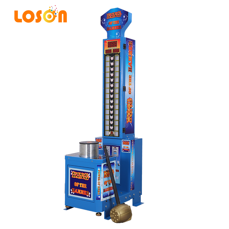 Blue Big punch Boxing machine