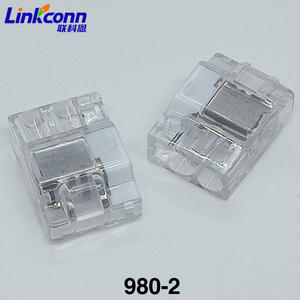 Mini Conector de Cable Eléctrico de Conexión Rápida con Certificación CE, Conector de Terminal de Cable a Presión, Conexiones de Cable 980-2 - Product Image 4