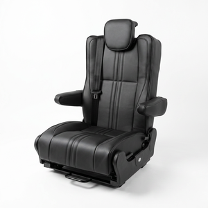 Siège de capitaine VIP Autoliuma L009S super confortable avec <span class=keywords><strong>base</strong></span> pivotante, sièges de camping-car en cuir faits à la main - Product Image 1