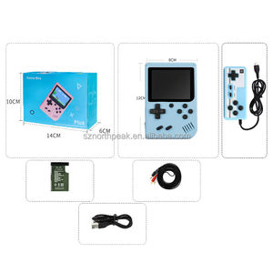 <span class=keywords><strong>Console</strong></span> de jeu <span class=keywords><strong>portable</strong></span> rétro M500 Player 2.4'' 3 pouces, mini lecteur vidéo 8 bits avec 500 jeux intégrés, sortie AV, mini lecteur de jeux - Product Image 2