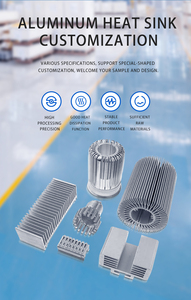 <strong>Extruded</strong> Aluminum <strong>Heatsink</strong> <strong>for</strong> Electronics Cooling Custom Sizes Enhanced Durability Various Applications - Product Image 6