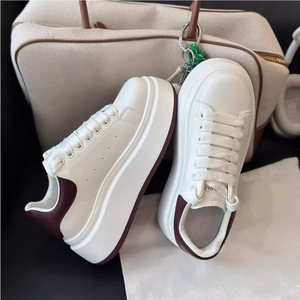 high-top white sneakers female 2026 new style casual sports sneakers best-selling and niche design-oriented loafers - Product Image 5
