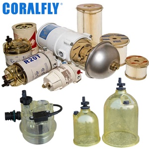Coralfly – Prix usine – Filtre séparateur eau-carburant pour camion, type coupelle Bow L11110708 11110709 15108722 et base de filtre à huile 2339856 2998111 - Product Image 6