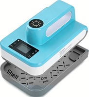 Mini machine de marquage à chaud portable, idéale pour le collage de vêtements, petite presse à chaud pour transfert thermique