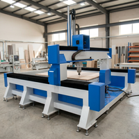 Machine de gravure et de fraisage CNC multi-axes 1325 2030 MVIP bleue pour le traitement des moules en mousse et en bois