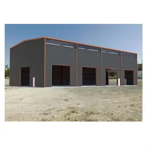 Customized Prefabricated Building Steel Structure Warehouse Farm Shed Prefab Workshop Steel Metal Building