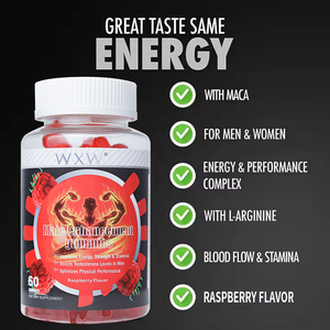 Vente chaude Pilules d'amélioration pour hommes Supplément de gain de poids Boost Muscle Growth Gummy Candy - Product Image 6