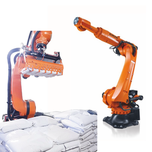 Brazo robótico KUKA KR 240 R3200 con pinza robótica CNGBS como estación de trabajo para carga y descarga de picking manual - Product Image 1