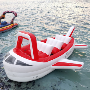 Attrezzatura da gioco per acqua gonfiabile galleggiante gonfiabile barca trainabile per lago/<span class=keywords><strong>mare</strong></span>/<span class=keywords><strong>oceano</strong></span> gioco - Product Image 1