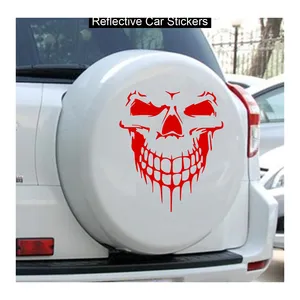 Material upgrade Local pattern Customized Holographic Bad Guy Car Stickers laser Hologram Transfer sticker car
