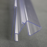 Étiquettes de rayonnages de supermarché pour clips de rayonnages métalliques de supermarché, bande en PVC plastique
