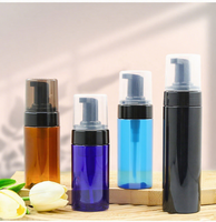 Bouteille de mousse nettoyante pour le visage en PET personnalisée de 100 ml, 120 ml, 150 ml, 200 ml avec pompe à mousse, emballage pour soins de la peau