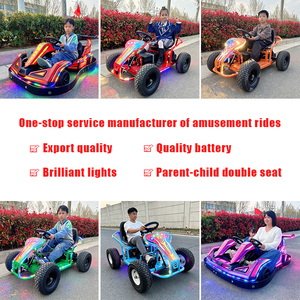 <span class=keywords><strong>Karting</strong></span> Eléctrico con Batería para Niños, Todoterreno, con Ruedas Grandes, para Parques de Diversiones, con Luces LED, Suministro de Fábrica - Product Image 4