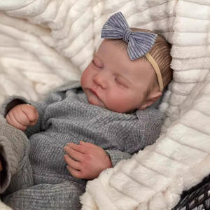 Bambole Reborn Realistiche Fatte a Mano, 19 Pollici, Già Dipinte e Finite, Bambole Neonato Realistiche, Giocattoli Regalo M3871 - Product Image 3