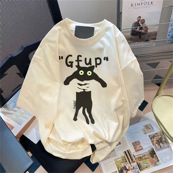 Casual Luxury Brand Fashion Designer Clothes TCat Printing TShirts Man Woman Dongguan Hummen Hucai Garment Co.ltd