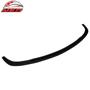 เหมาะสำหรับ Honda Civic Coupe ปี 2004-2005 รุ่น A สไตล์ลิ้นกันชนหน้า สีดำดิบ - Product Image 4