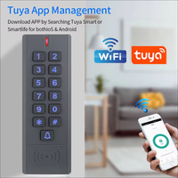 Kit de contrôle d'accès autonome intelligent Tuya WiFi avec clavier, étanche IP67, système de contrôle d'accès RFID pour 500 utilisateurs réguliers, sonnette
